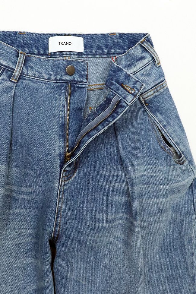 TRANOI(トラノイ)コクーンデニムパンツ -3