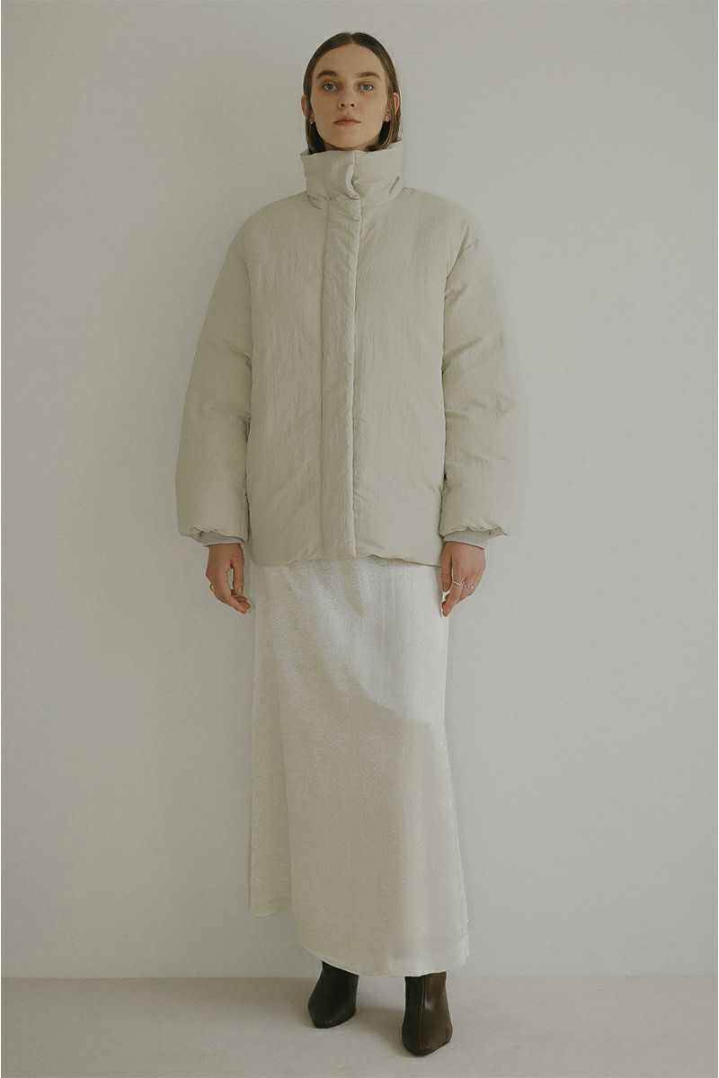 MANOF(マノフ)SATIN MAXI SKIRT サテンマキシスカート 87109-6072 -15