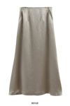 MANOF(マノフ)SATIN MAXI SKIRT サテンマキシスカート 87109-6072 -17