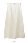 MANOF(マノフ)SATIN MAXI SKIRT サテンマキシスカート 87109-6072 -25