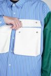 SOFTHYPHEN(ソフトハイフン)BIG POCKET OVER SIZED SHIRT ビッグポケットオーバーサイズシャツ MGMFB243263 -9