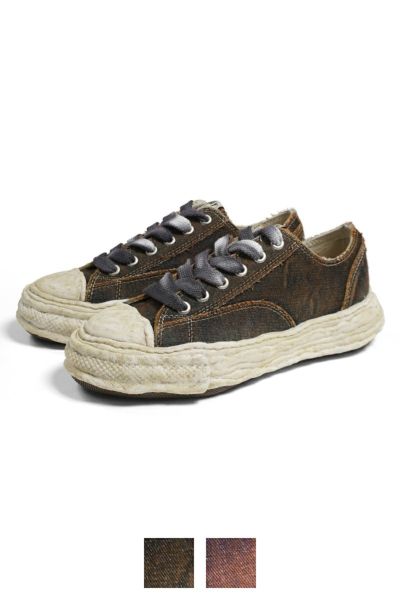 Maison MIHARA YASUHIRO(メゾン ミハラヤスヒロ)Peterson 23 OG Sole Washed Denim Low-top Sneaker ピーターソン23 オリジナルソール ウォッシュドデニム ローカットスニーカー A13FW714