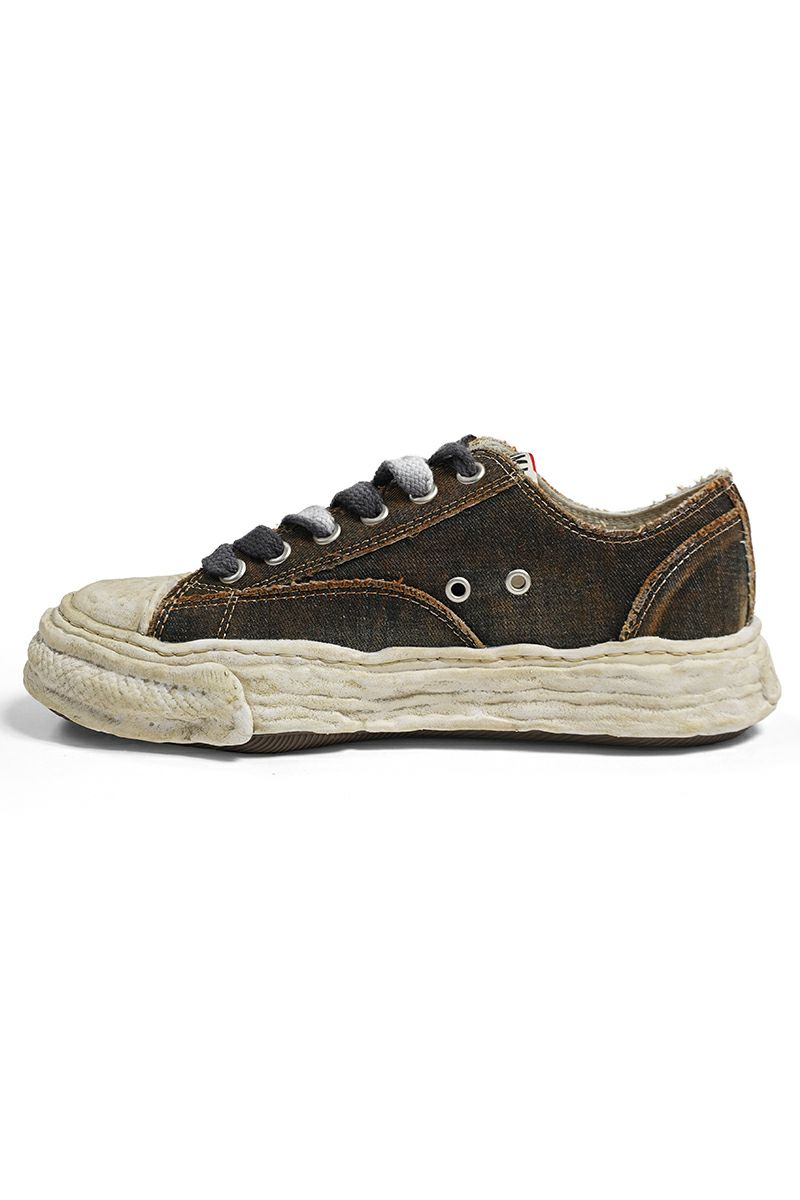 Maison MIHARA YASUHIRO(メゾン ミハラヤスヒロ)Peterson 23 OG Sole Washed Denim Low-top Sneaker ピーターソン23 オリジナルソール ウォッシュドデニム ローカットスニーカー A13FW714 -3
