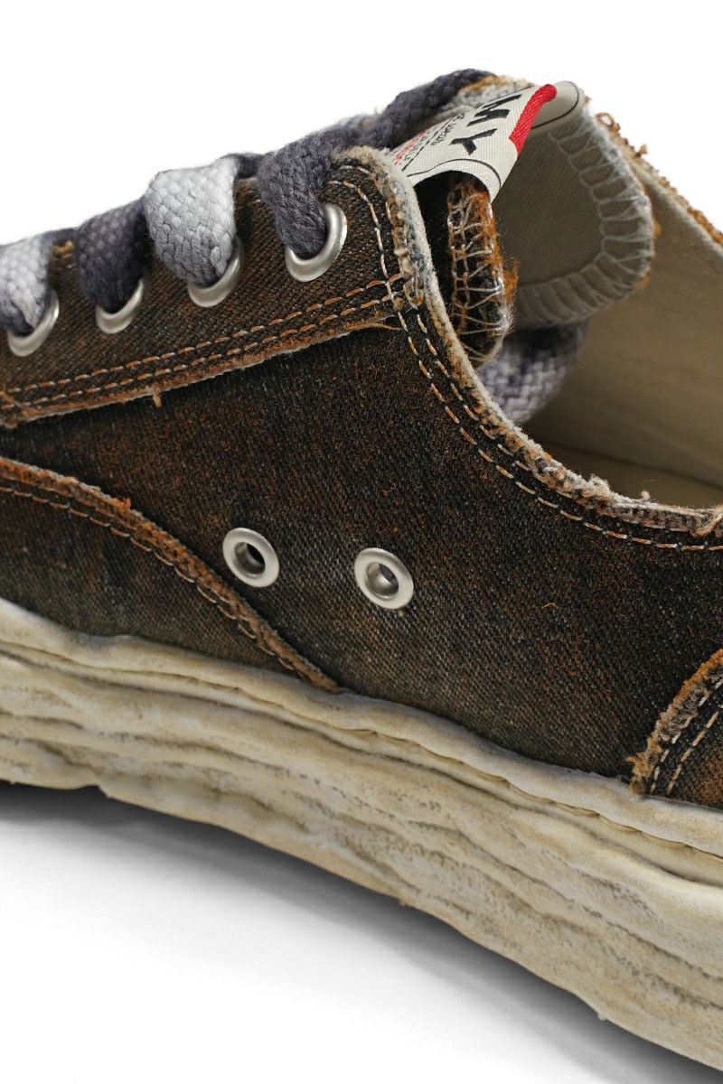 Maison MIHARA YASUHIRO(メゾン ミハラヤスヒロ)Peterson 23 OG Sole Washed Denim Low-top Sneaker ピーターソン23 オリジナルソール ウォッシュドデニム ローカットスニーカー A13FW714 -8