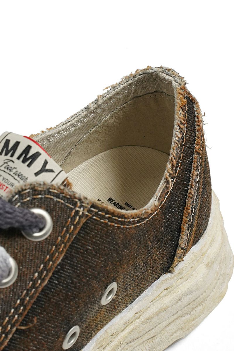 Maison MIHARA YASUHIRO(メゾン ミハラヤスヒロ)Peterson 23 OG Sole Washed Denim Low-top Sneaker ピーターソン23 オリジナルソール ウォッシュドデニム ローカットスニーカー A13FW714 -10