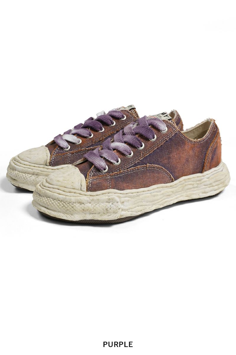 Maison MIHARA YASUHIRO(メゾン ミハラヤスヒロ)Peterson 23 OG Sole Washed Denim Low-top Sneaker ピーターソン23 オリジナルソール ウォッシュドデニム ローカットスニーカー A13FW714 -13