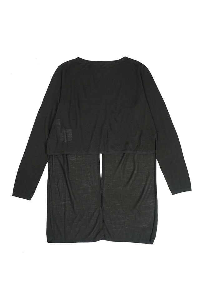 ROSIEE(ロージー)シアークロスバックボタンニット R092703 -1