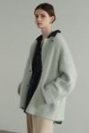 CLANE(クラネ)ANGOLA TAILORED KNIT JACKET アンゴラテーラードニットジャケット 17106-2362 -9