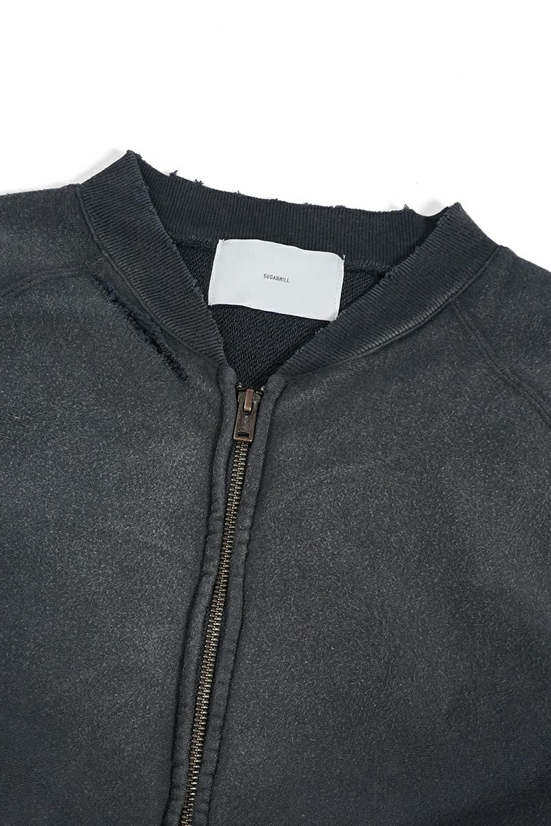 SUGARHILL(シュガーヒル)AGED ZIP-UP SWEAT SHIRT エイジドジップアップスウェットシャツ 2411300905 -2
