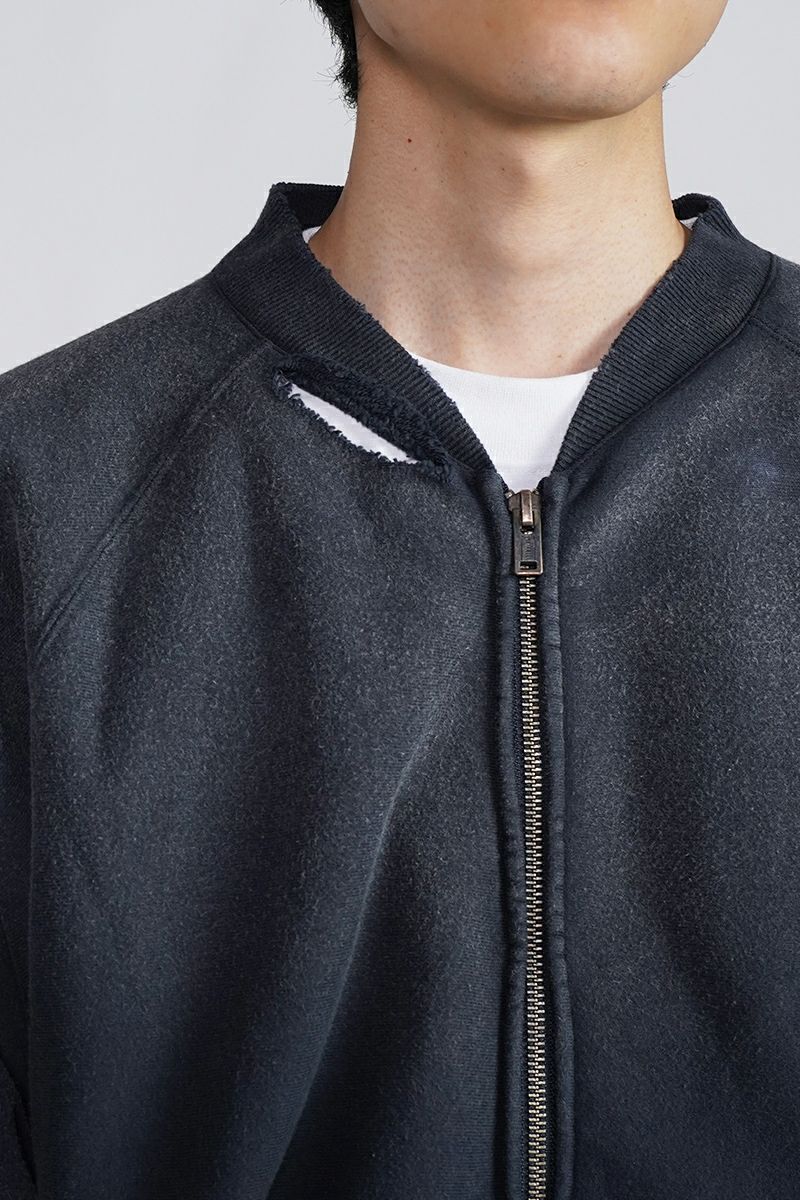 SUGARHILL(シュガーヒル)AGED ZIP-UP SWEAT SHIRT エイジドジップアップスウェットシャツ 2411300905 -7