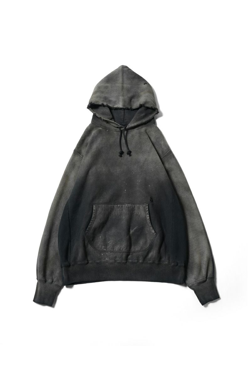 BOWWOW(バウワウ)HARD AGING HOODIE ハードエイジングフーディー BW242-HAH