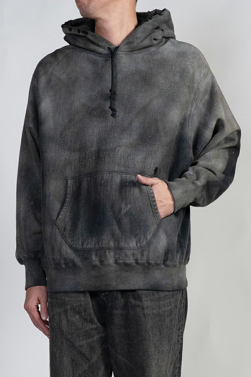 BOWWOW(バウワウ)HARD AGING HOODIE ハードエイジングフーディー BW242-HAH -1