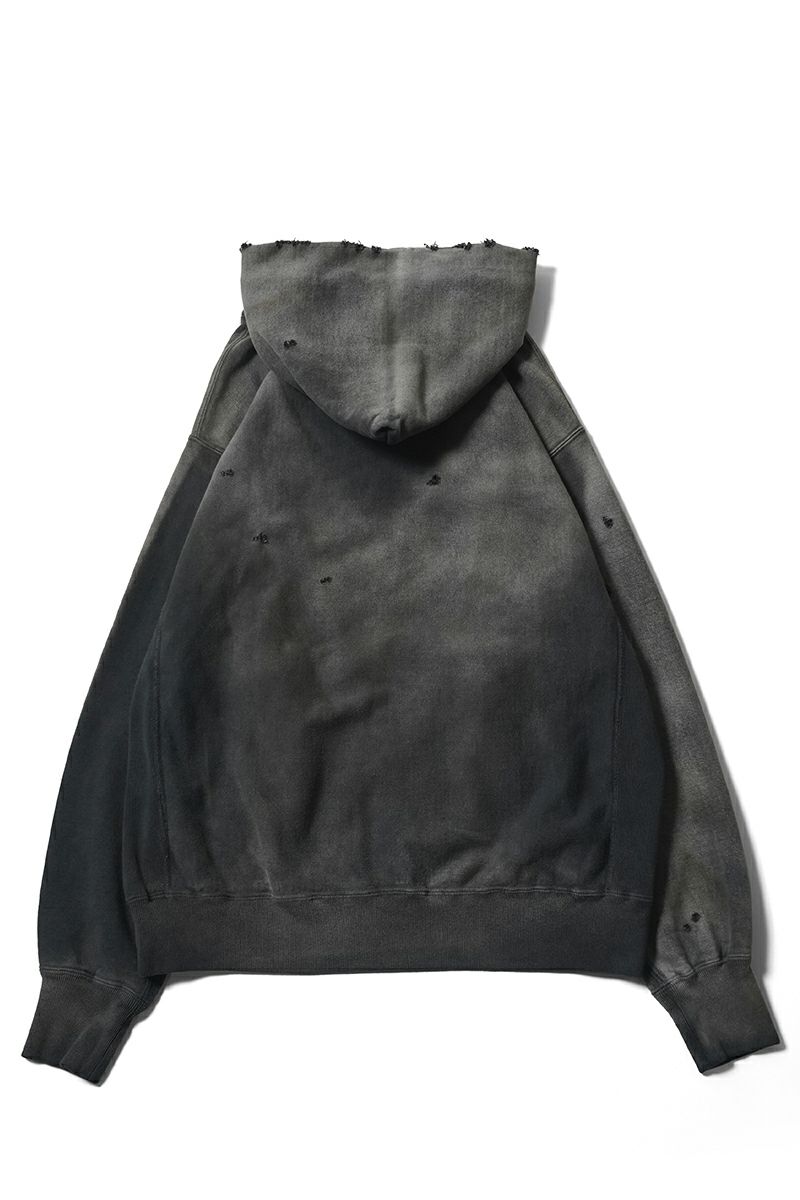 BOWWOW(バウワウ)HARD AGING HOODIE ハードエイジングフーディー BW242-HAH -12