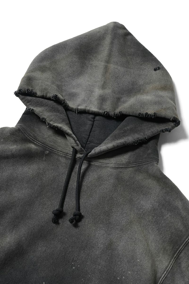 BOWWOW(バウワウ)HARD AGING HOODIE ハードエイジングフーディー BW242-HAH -13