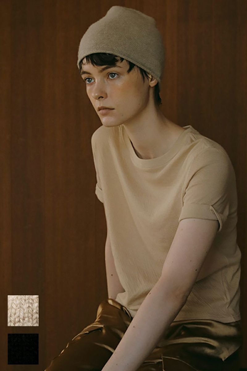 ETRE TOKYO(エトレトウキョウ)カシミヤニットビーニー 1224572045