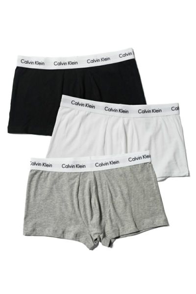 Calvin Klein(カルバン クライン)ローライズトランクス 3枚パック（ボクサーパンツ）U2664