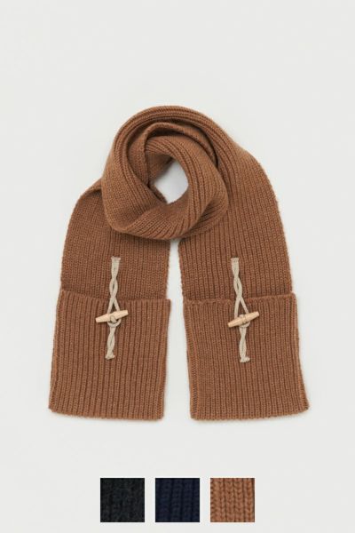 Hender Scheme(エンダースキーマ)knitted pocket scarf ニットポケットスカーフ vs-rc-kps