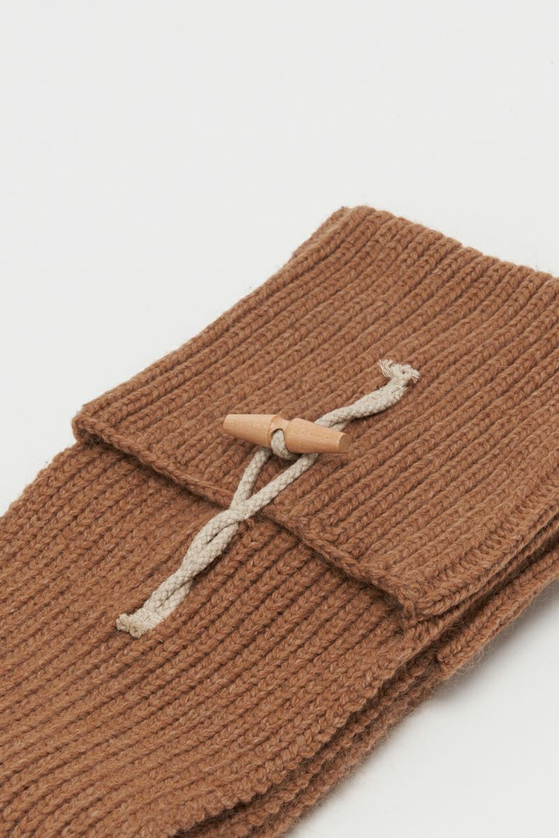 Hender Scheme(エンダースキーマ)knitted pocket scarf ニットポケットスカーフ vs-rc-kps -2