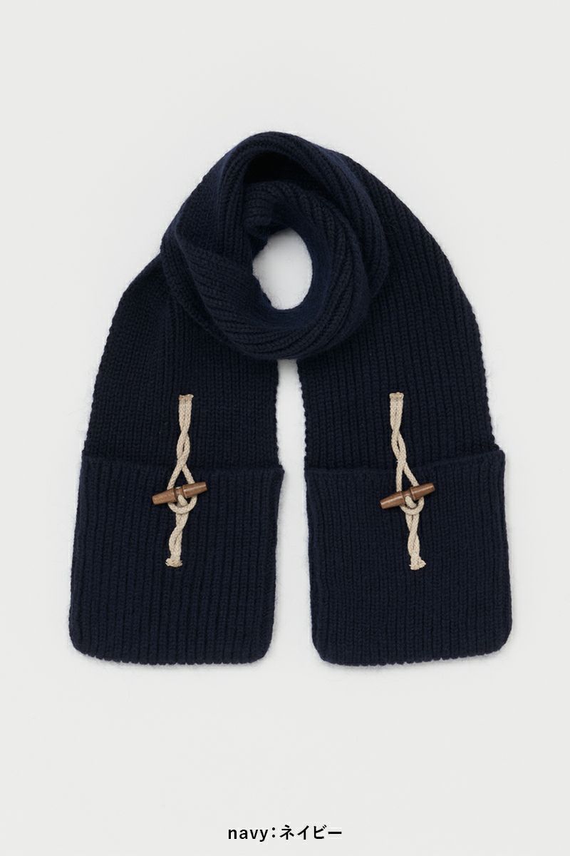 Hender Scheme(エンダースキーマ)knitted pocket scarf ニットポケットスカーフ vs-rc-kps -5