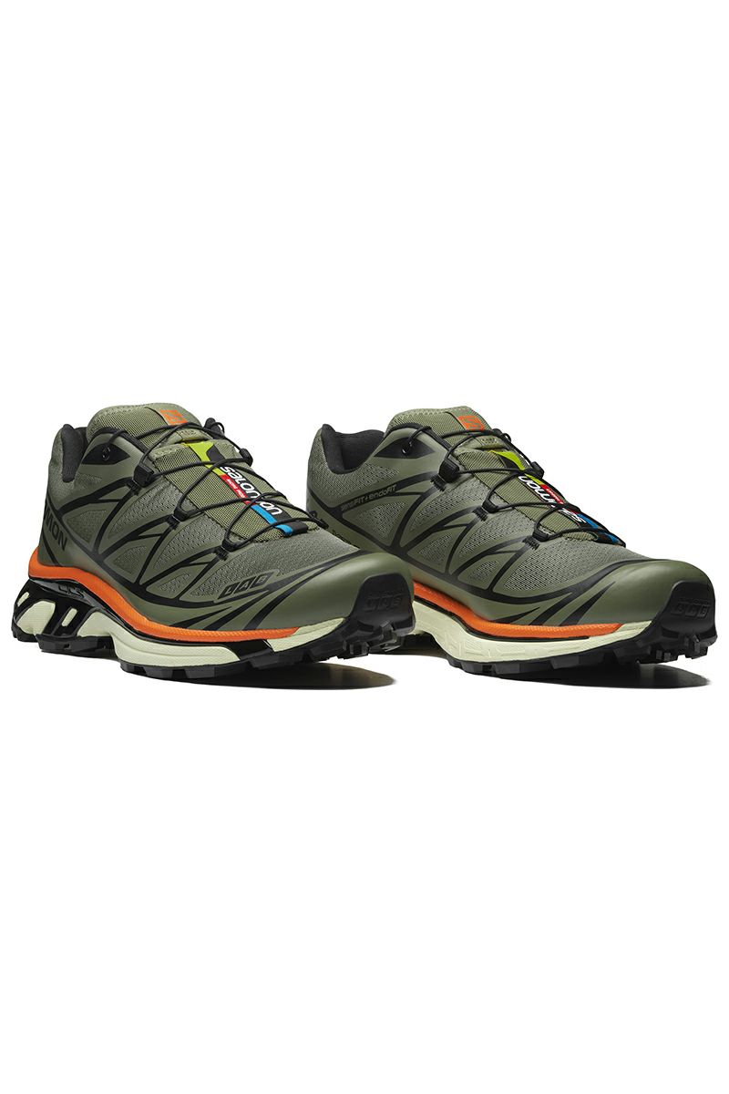 SALOMON(サロモン)XT-6 L47582500 Deep Lichen Green/Black/Red Orange