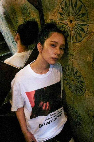 THE END　24AW　LOOK BOOKS　ERI MY LOVE プリントTシャツ THE-TFT0003