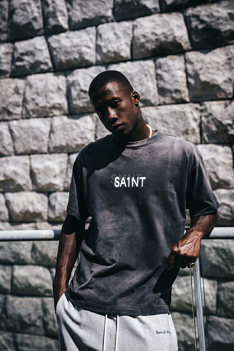 SAINT Mxxxxxx(セントマイケル)SM-YS1-0000-003 / SS TEE / SEVEN DEADLY / BLACK / Tシャツ -5