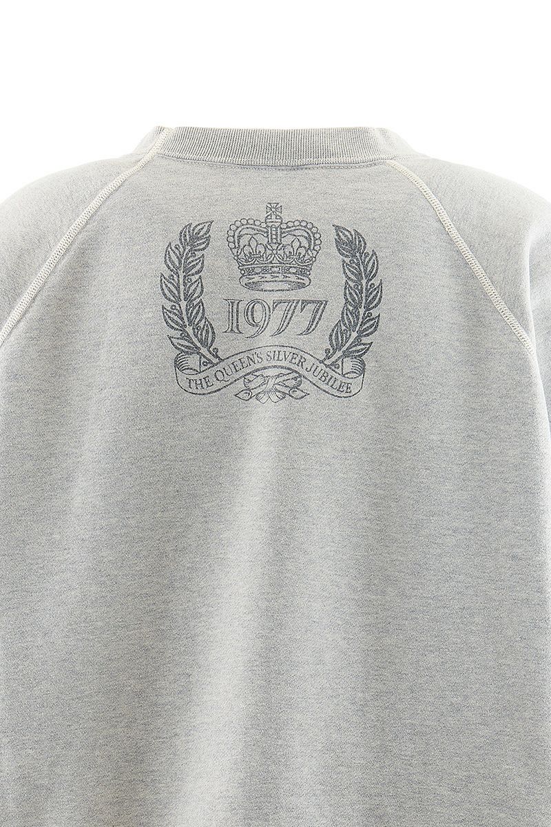 SAINT Mxxxxxx(セントマイケル)SM-YS1-0000-C23 / SP_CREW SWT / QUEEN / GRAY / クルーネックスウェット -4