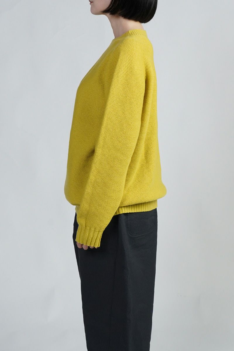 Hummingbird(ハミングバード)エクストラファインラムズウール100％　ホールガーメントセーター　AIO0063 -4