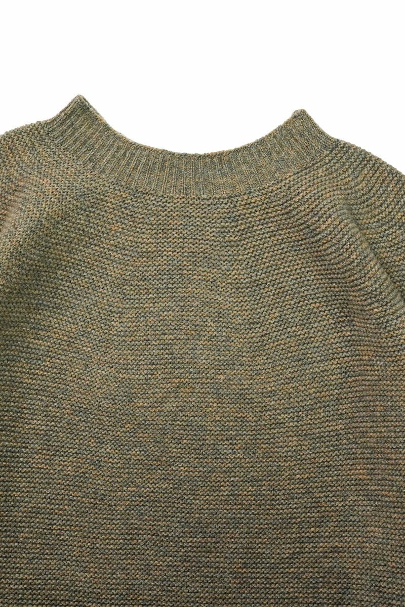 Hummingbird(ハミングバード)エクストラファインラムズウール100％　ホールガーメントセーター　AIO0063 -6