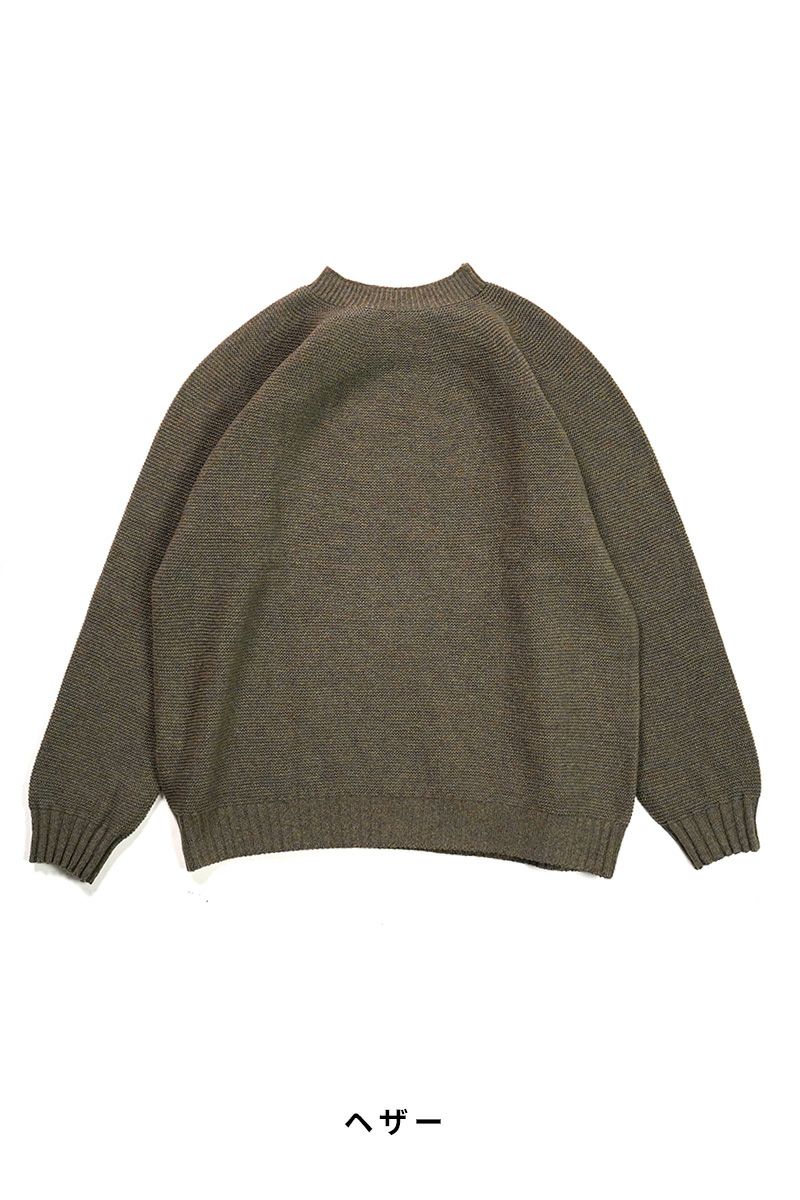 Hummingbird(ハミングバード)エクストラファインラムズウール100％　ホールガーメントセーター　AIO0063 -8