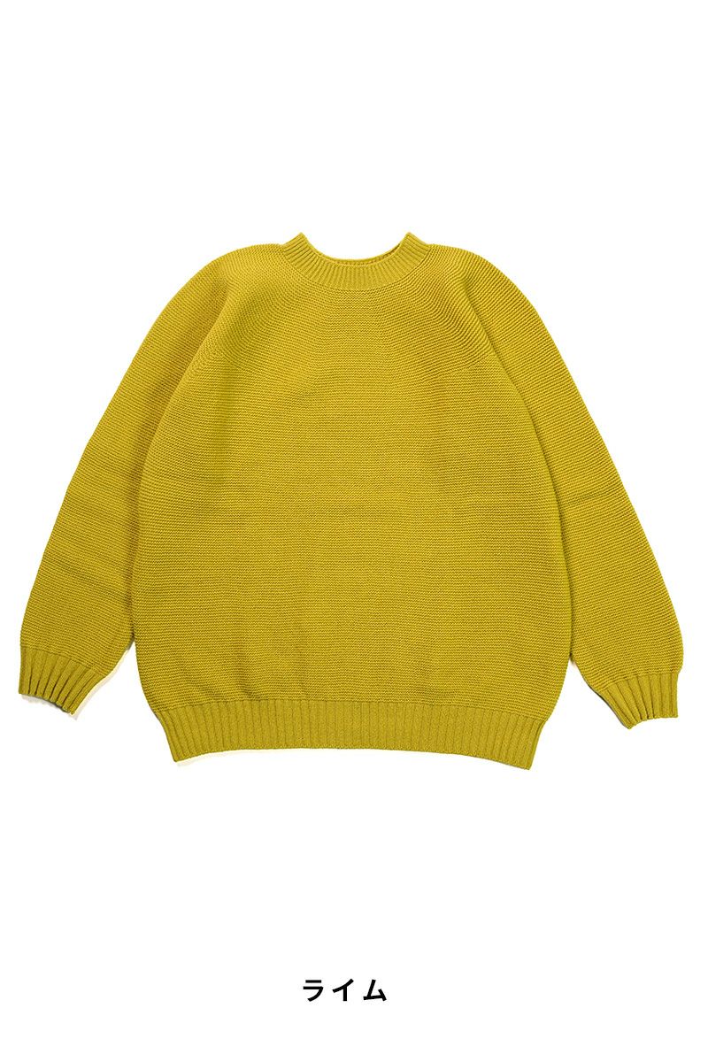 Hummingbird(ハミングバード)エクストラファインラムズウール100％　ホールガーメントセーター　AIO0063 -9