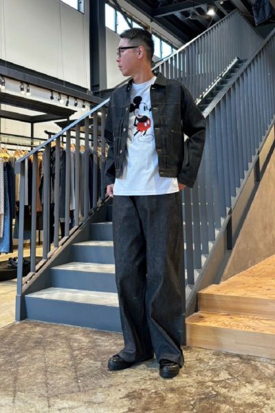 Classic Double Knee Denim Pants クラシックダブルニーデニム