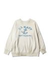 BOWWOW(バウワウ)USN SEEBEES SWEATSHIRTS AGING ユーエスネイビーシービーズスウェットシャツ エイジング BW242-USSA