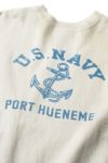 BOWWOW(バウワウ)USN SEEBEES SWEATSHIRTS AGING ユーエスネイビーシービーズスウェットシャツ エイジング BW242-USSA -14