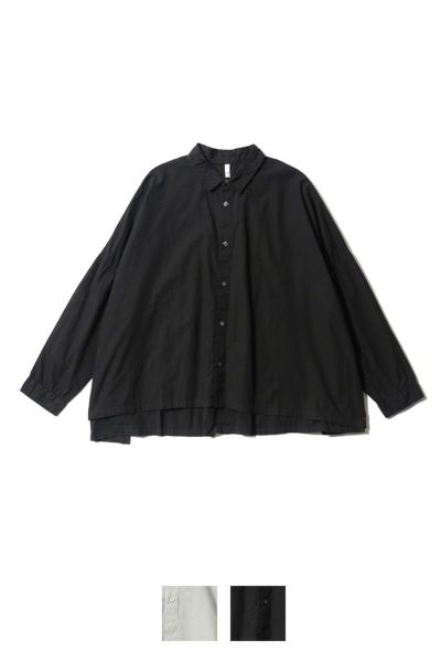 grin(グリン)染めブロードポンチョシャツ　8245T010