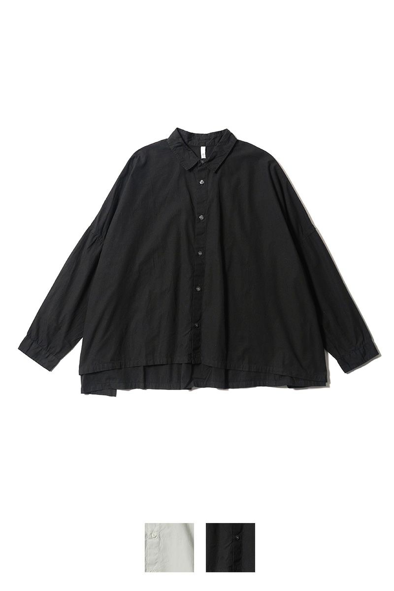 grin(グリン)染めブロードポンチョシャツ　8245T010