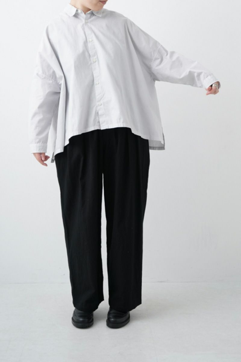 grin(グリン)染めブロードポンチョシャツ　8245T010 -10