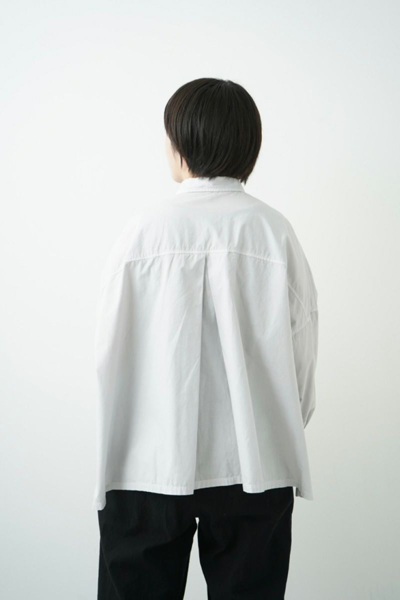 grin(グリン)染めブロードポンチョシャツ　8245T010 -13