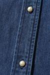 BLANC basque(ブランバスク)8oz デニム　パールボタンチュニックシャツ　BB88-406 -12