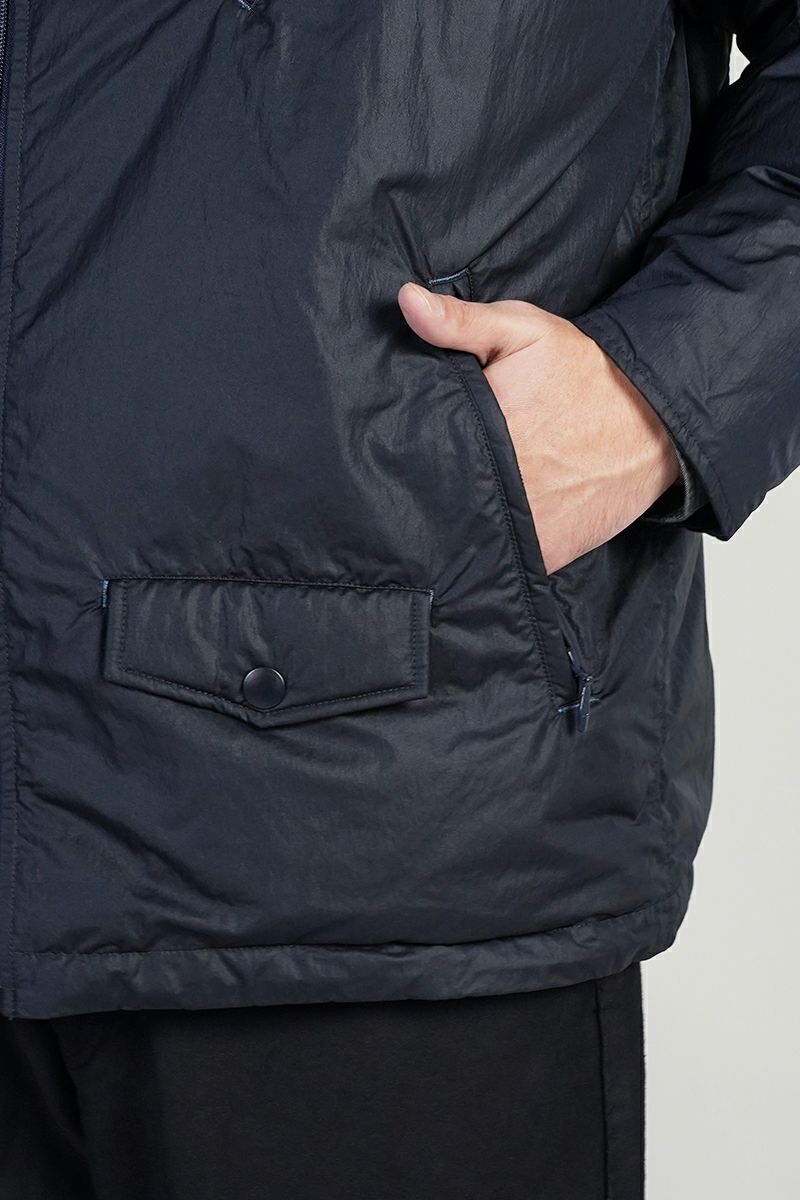 Porter Classic(ポータークラシック)SHEEN NYLON RIDERS DOWN JACKET シーンナイロンライダースダウンジャケット PC-015-2996 -5