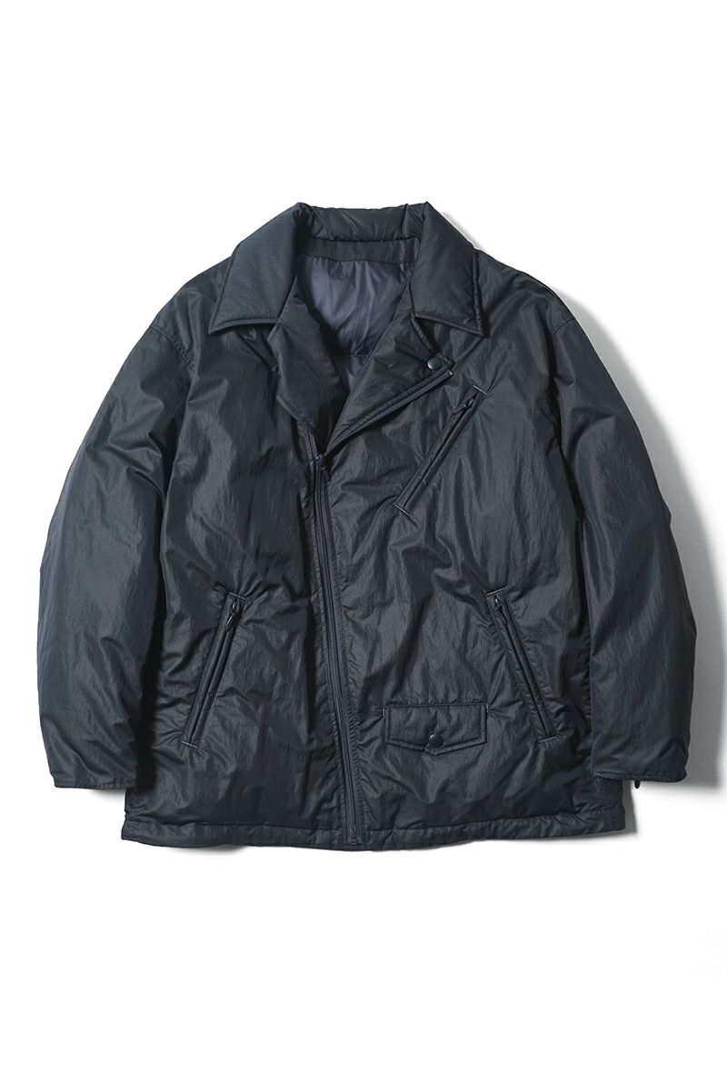 Porter Classic(ポータークラシック)SHEEN NYLON RIDERS DOWN JACKET シーンナイロンライダースダウンジャケット PC-015-2996 -16