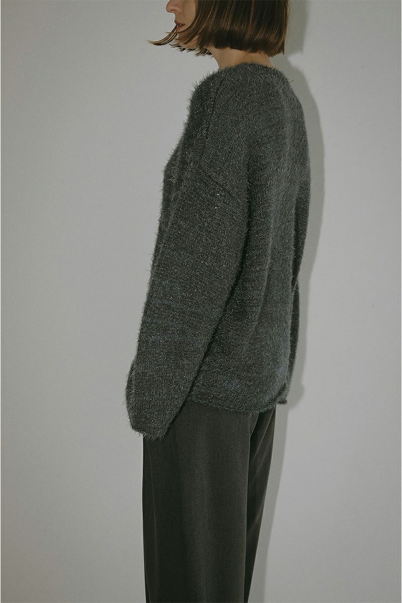 MANOF(マノフ)SHAGGY LAME KNIT TOPS シャギーラメニットトップス 87106-2112 -11