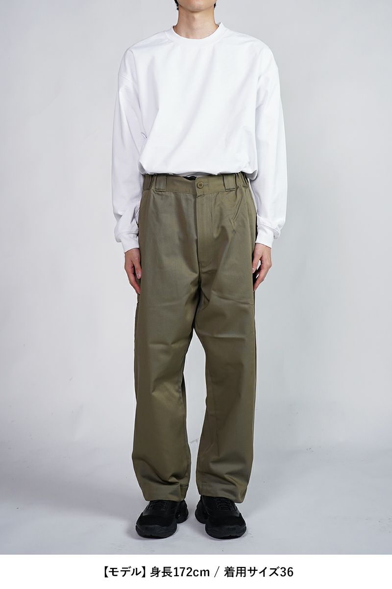 エヌハリ×Dickies 2242 N.HOOLYWOOD - × DICKIES / PAINTER PANTS / 2241-CP27-021 peg