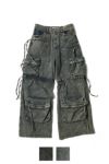 FACCIES(ファッチーズ)MULTI-POCKET DENIM CARGO マルチポケットデニムカーゴパンツ F24W03009