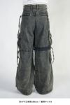 FACCIES(ファッチーズ)MULTI-POCKET DENIM CARGO マルチポケットデニムカーゴパンツ F24W03009 -12