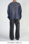 KAMIYA(カミヤ)Embroidery Breached Pullover 刺繍ブリーチスウェットシャツ G13P0067 -10