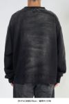 KAMIYA(カミヤ)Embroidery Breached Pullover 刺繍ブリーチスウェットシャツ G13P0067 -13