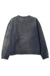 KAMIYA(カミヤ)Embroidery Breached Pullover 刺繍ブリーチスウェットシャツ G13P0067 -15