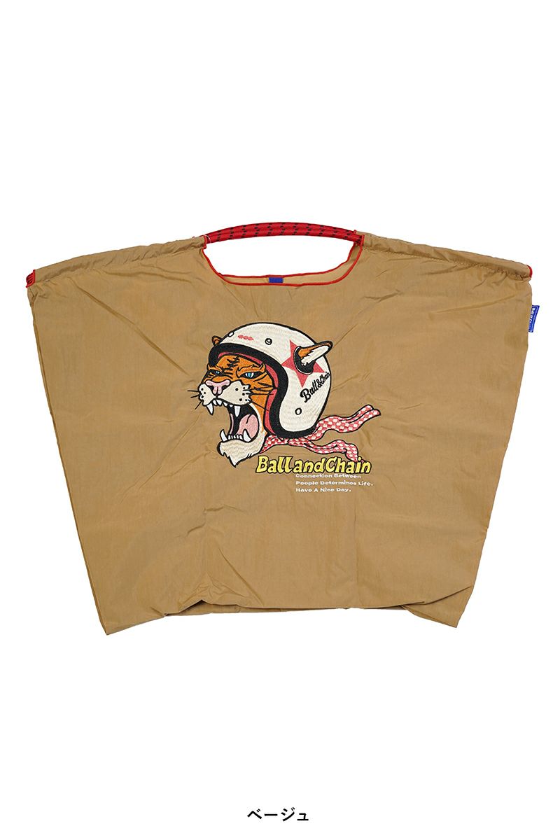 Ball & Chain(ボールアンドチェーン)H.TIGER (L) タイガーL ショッピングバック トートバッグ 301149 -5