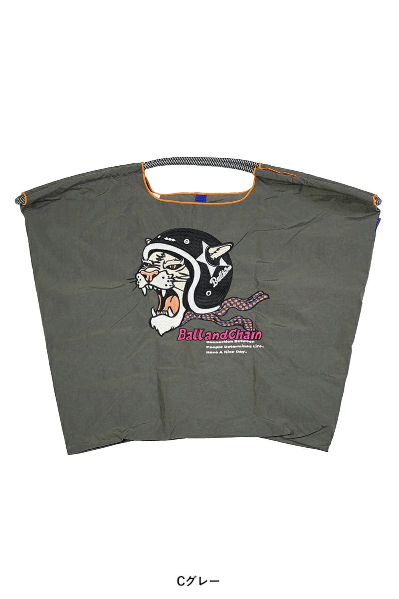 Ball & Chain(ボールアンドチェーン)H.TIGER (L) タイガーL ショッピングバック トートバッグ 301149 -9